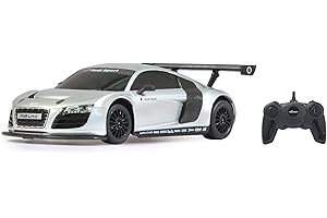 Jamara - 404435 - Maquette - Voiture - Audi R 8 Lms - Argent - 3 Pièces