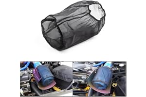JNNJ Copertura Universale Filtro Aria, Moto Filtro Aria Pioggia Calza Antipolvere Copertura Protettiva, Car Filtro Aria Copertura Protettiva Universale Impermeabile Antiolio Antipolvere(1.2cmx2.7cm)