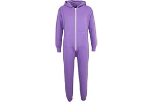 A2Z4KIDS A2Z 4 Kids Unisex Onesie Super Soft Fleece Hooded Zip Up Jumpsuit Kids Comfy Sleepsuit Pyjamas Loungewear Costume Gifts for Children Girls and Boys Age 2-13 Years