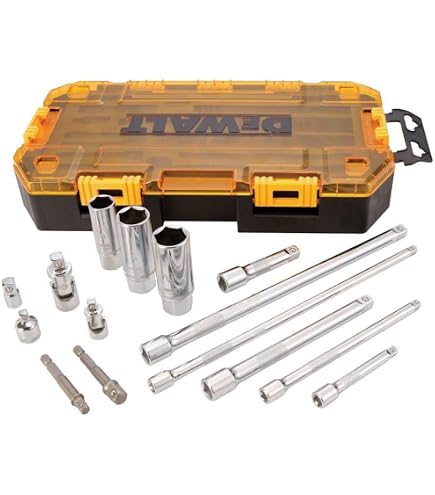 DeWalt DWMT86208OSP Verlängerung – 3/8 Zoll Antrieb, 25,4 Cm Lang, Für Stecknuss-Sätze