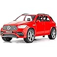 TGRCM-CZ 1:32 Scale Benz AMG GLE 63S SUV Toy Car,Alloy Diecast Pull Back Car Model with Light and Sound Toy Vehicles for Kids Boys Girls Gift(Red)