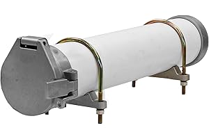 Buyers Products CC400 PVC Conduit Carrier Kit, 4 Inch Diameter, Mounting Hardware Included, Spring-Loaded Latch, Weather-Resistant Door Gasket