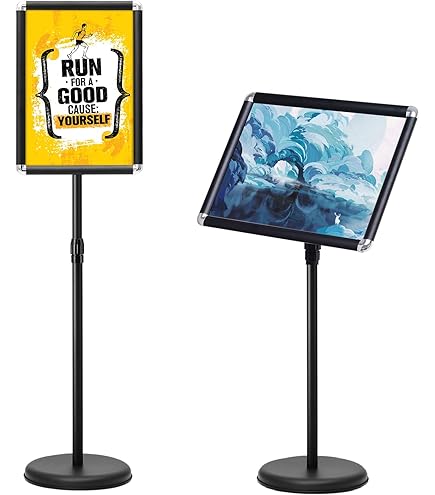 Espositore In Plexiglas VITAdisplays - Cavalletto A T Formato DIN A3 - Foto 4