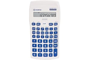 Osama - Calculatrice Scientifique 56 Fonctions, 10 Chiffres Mantissa et 2 exposants, Choses pour l'école avec étui Coulissant valable pour Les examens d'État - Matériel Scolaire pour Back to School,