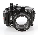 FOTGA 40M 130ft Boîtier étanche Waterproof Underwater Housing Case pour Caméra Canon PowerShot G7X Mark II