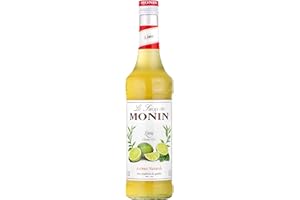 Monin Bottiglia di sciroppo di lime da 70 cl, aroma sciroppo di lime per cocktail