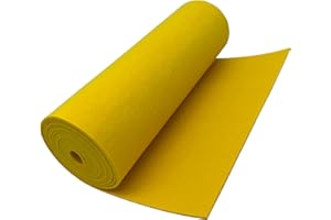 EDGEAM Filcowa rolka filcowa 30 cm x 250 cm, filc do majsterkowania, poliester o grubości 3 mm, do podkładki filcowej, dekoracyjna mata filcowa, "zrób to sam", torba do przechowywania, patchwork, filc