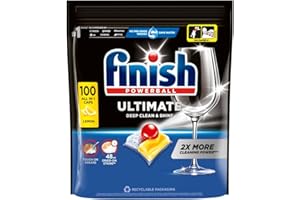 Kapsułki do zmywarki FINISH Ultimate All in 1 Caps Lemon 100szt