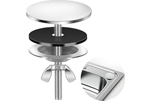 DSLSQD Pokrywa dla zlew, pokrywa na korek otwór z stali nierdzewnej, do kuchennego zlewa, kranu, dekoracja