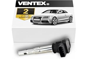 VENTEX® Ignition Coil Pack VXS1718 Compatible with VW Audi Seat Skoda 1.8 2.0 TSI TFSI Golf Passat A3 A5 TT Octavia