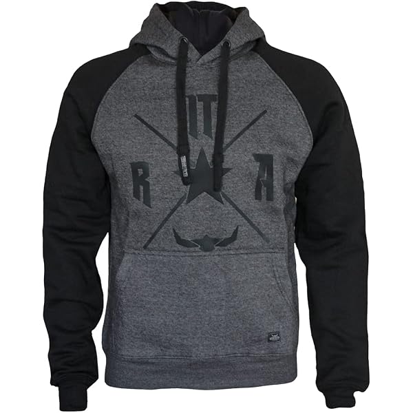 SWEAT À CAPUCHE ROCK-IT Pour Homme - Gris, Coton Confortable, Streetstyle