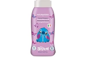 Naturaverde | Kids - Disnet Stitch - Doccia Shampoo per Bambini Stitch, Sapone da Doccia per Corpo e Capelli, Prodotti per Igiene Bambini, 250ml