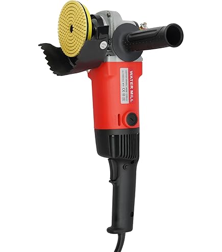 Lucidatrice Pneumatica Ad Acqua - Per Marmo E Granito, 3 Velocità, 4300 Giri/min, Con Disco Abrasivo - Foto 2