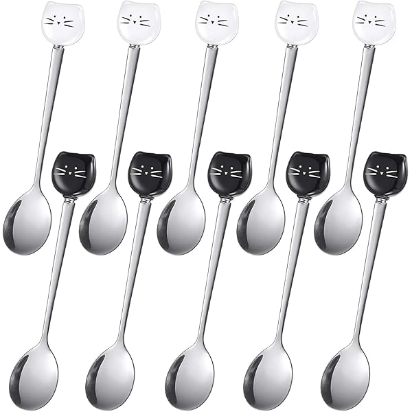6 Cucchiaini Corona In Acciaio Inox 18/10 – 12,5 Cm, Color Argento, Per Caffè, Tè, Dessert, Gelato, Miele, Ideali Per Regali E Feste - 5