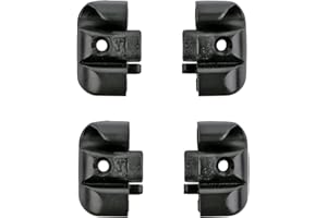 APT 4x End Pieces for Window Sill Hinge Strip Black L+ R for Caravans