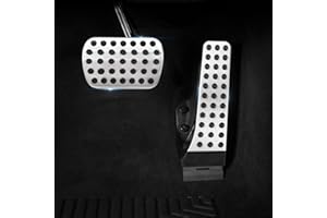 YIWANG Pedale freno auto per Benz C GLC E GLS GLE GLC Classe W205 W206 X253 W213 X167 W167 X253 2016-2022 senza foratura per accessori (per classe C GLC E 2016-2020)