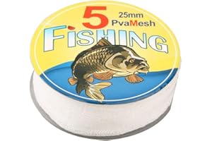 Washranp 5 m Outdoor Dissolving PVA Mesh Net Refill Carp Fishing Calza Rig Bait Bags Mesh Efficiente Pesca Esca Borsa Strumento