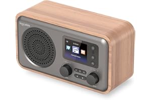 Inscabin D8 Internet DAB/DAB+ Radio digitale, radio Internet, radio digitale con Spotify Connect e Bluetooth (ciliegia)