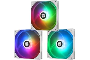Thermalright TL-C14CW-S X3 CPU-fläkt 140 mm ARGB kylare, 4 stift PWM tyst datorfläkt med S-FDB-lager ingår, upp till 1500 RPM
