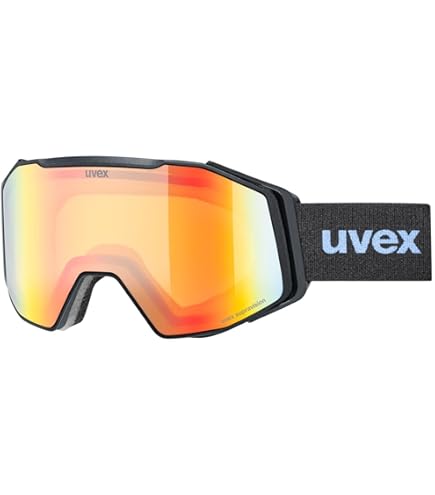 uvex Athletic CV Chrome Gold Ski Goggles for Men and Women