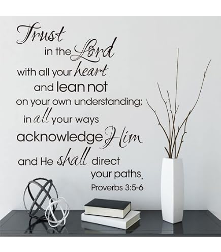 Wandtattoo Mit Bibelvers – „I Will Walk By Faith“ – Vinyl Aufkleber 57x22,5 Cm, Inspirierend Für Zuhause