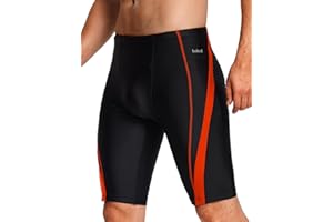 baleaf Herren Jammers Wettkampf Schwimmjammer Atmungsaktiv Badeanzug Schwimmhose Badeshorts Sport Badehose