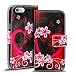 Produktbild iPhone 6s Plus, 6 Plus Muster Hülle, Conie Mobile Handytasche Bookstyle Schutzhülle Motiv Bilderhülle Wallet Tasche, PU Leder Tasche