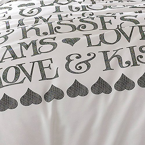 Emma Bridgewater Black Toast Love & Kisses (King Duvet Cover)