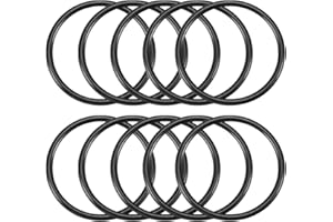 UXCELL sourcing map 10 Stück Metrische Nitrilkautschuk O-Ringe Dichtung Gummi 45 mm Außendurchm. 38.8 mm Innendurchm. 3.1 mm Breite