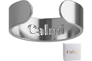 Nihexo Calmi Ring - The Original Calmi Ring Women,2025 New CalmiRing Women Magnetic,Adjustable Opening Magnetic Rings for Anxiety Reduction,Better Sleep,Improve Overall Health