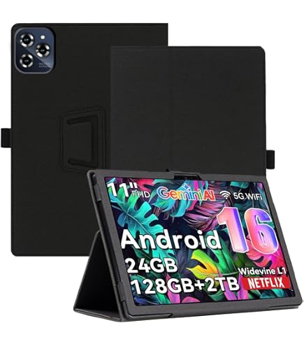 TABWEE W90 Android 15 Touch Tablet 11 Inches – 24GB+256GB (2TB TF