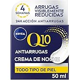 NIVEA Q10 Regenerating Anti-Wrinkle Night Cream, 50 ml | Night Face Moisturizer with Q10, Creatine &amp; Hyaluronic Acid, Dual Ac