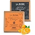Nat Habit Exfoliating Orange & Detox Charcoal Butter Bath Soap With Cold Processed For Scar Reduction, Exfoliation, Tan Removal & Exfoliation (125g x 2, Combo)