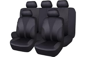 ‎FLYING BANNER Flying Banner Cloth Fabric Universal Car Seat Cover Set Airbag Compatible