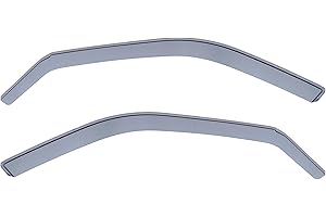 Modifycar - Deflectores Compatibles con Citroën Xsara 1997-2006 - Vidrio Acrílico Duradero - Derivabrisas Delanteros Ahumados para Ventanillas - Instalación Interior - 2 Unidades