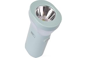 EMOS - Torcia ricaricabile per bambini e luce notturna con LED e SMD LED - Batteria agli ioni di litio da 800 mAh - Durata della luce 3,5-5 h - Portata 170 m, luminosità 80 lm - Cavo di ricarica USB-C