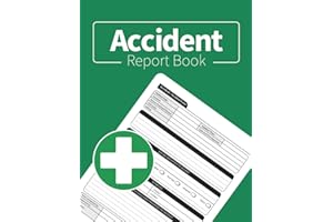 Accident Report Book: Incident & Accident Book HSE compliant for work, Perfect to Record All Injurues In Your Business to Improve Health And Safety in Your Work - A4 - 120 Pages.