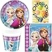 Produktbild Nordlicht Frozen Eiskönigin Anna & Elsa 36 Teile Partyset für 8 Kinder