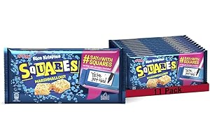 Kellogg's Rice Krispies Squares Marshmallow Bars, Pack of 11