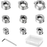 9 Pieces Deep Drill Bits 3-12 mm Rings Control Drilling | Six different sizes, for wood and metal, easy installation, robust