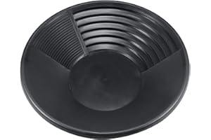 TiooDre Orpaillage Lavage Gold Pan Basin Nugget Mining Dredging Prospection for Sand Gold Mining Lavage manuel Gold Panning Equipment