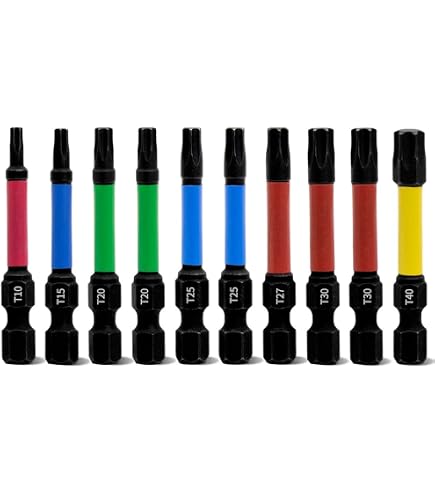 SabreCut Impact Bits Set – 15 Stück, 50 Mm PZ3, Magnetisch, Für Schlagschrauber (Dewalt, Makita, Bosch)