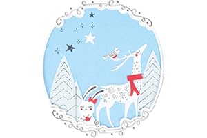 Sizzix Framelits Stanzschablonen 11PK w/Briefmarken Animal Friends von Olivia Rose, 665470, Multicolor, One Size