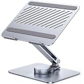 UGREEN Masa i&ccedil;in Diz&uuml;st&uuml; Bilgisayar Standı Ayarlanabilir 360 D&ouml;ner Taban, MacBook Pro Air Stand, Lenovo Ideapad 3, Dell Chrom