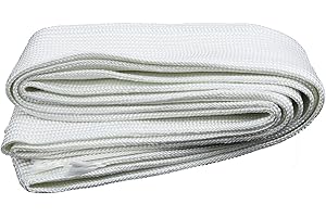 URPIZY Fiberglass Heat Shield Sleeve,2M Exhaust Glass Fibre Hose Lagging Insulation For Webasto 22Mm&24Mm Exhaust Pipe,Inner Diameter 25mm