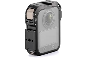 Tilta Jaula para dji Osmo 360, Kit de Montaje Horizontal para Jaula de Cámara Compatible con dji Osmo 360 - Negro TA-T89-A-B