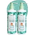The Indi Mums Reetha-Based Natural Baby Body Wash - Protects Natural Oils & Promotes Skin Health, Gentle, No Tear, PH Balanced & Hypoallergenic Formula, 0 Month+ | 2X200ml | 400ML