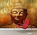 Produktbild Buddha Kopf Wand Wandbild Foto Tapete Relax Calm, XX Large 3000mm x 2400mm
