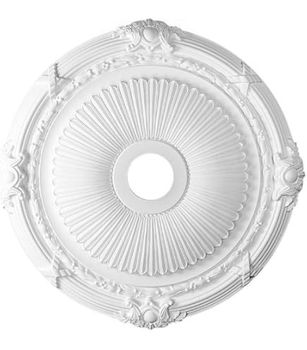 Rosone Soffitto In Schiuma PU Ø700mm - Decorazione Per Lampadari - Foto 3