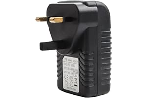 ANTOBLE 48v 0.5A POE Injector Adapter Power Supply UK Wall Plug Power over Ethernet for 48V POE Device